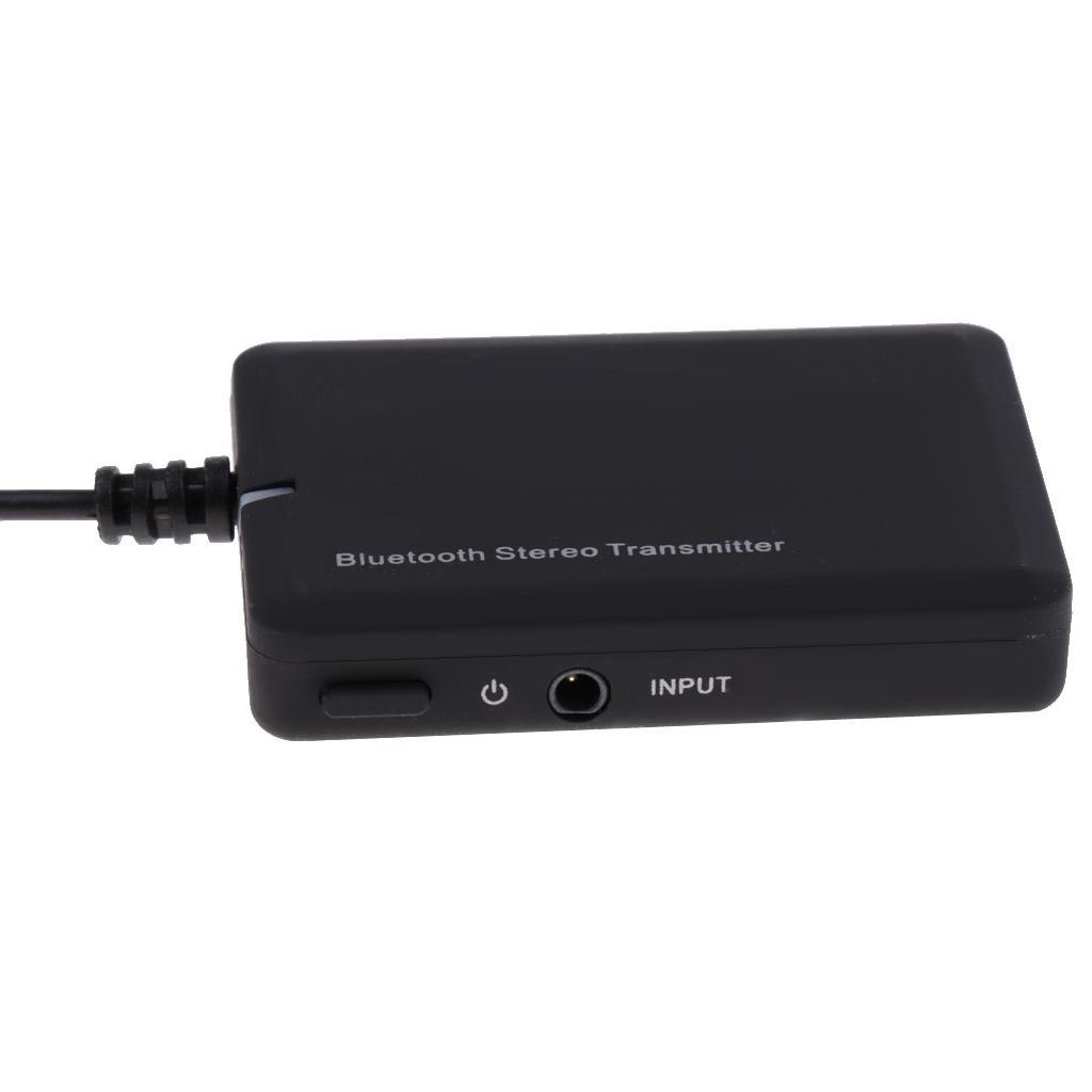 3.5mm Stereo Audio Bluetooth Transmitter Adapter Support A2DP For TV/PC/MP3