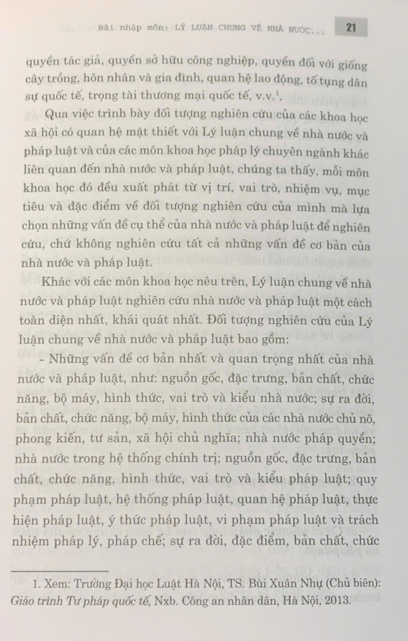 Giáo Trình Lý Luận Chung Về Nhà Nước Và Pháp Luật (Dành Cho Đào Tạo Đại Học, Sau Đại Học Và Trên Đại Học Ngành Luật) (Tái bản lần thứ tư, có chỉnh sửa, bổ sung)
