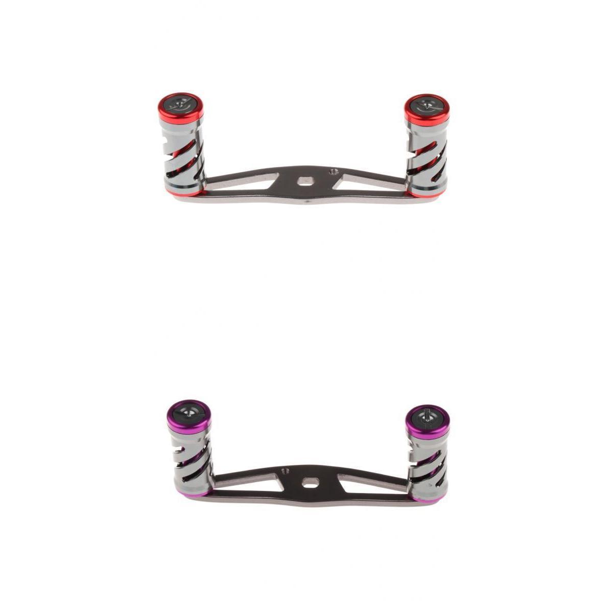 2 Set Fishing Reel Handle Baitcasting Fishing Reel Rocker Aluminum Alloy