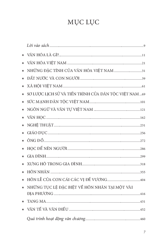 Sách Văn hóa Việt Nam - Những nét đại cương (Toan Ánh)