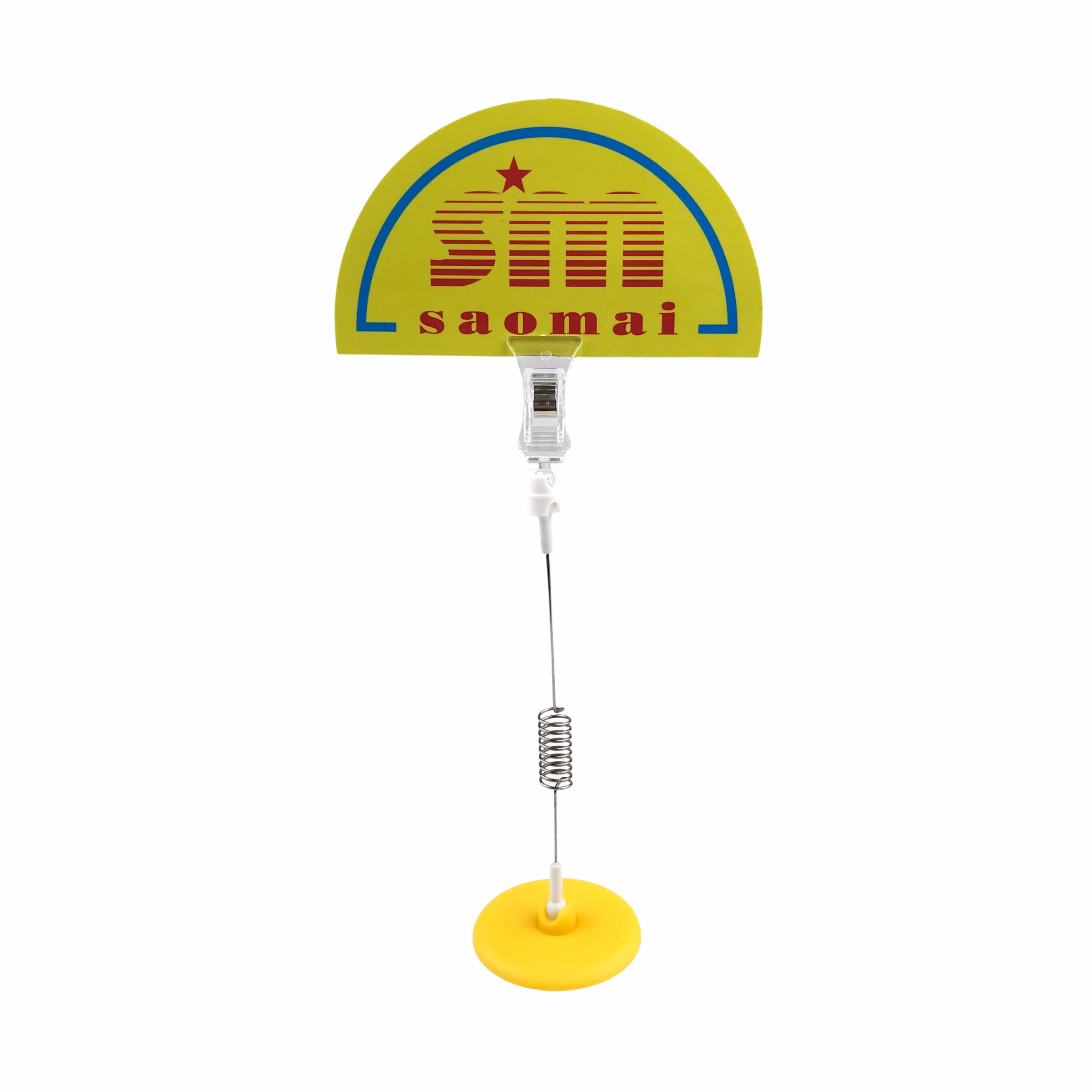 Wobbler lò xo kẹp nhựa WB-004 - Bịch