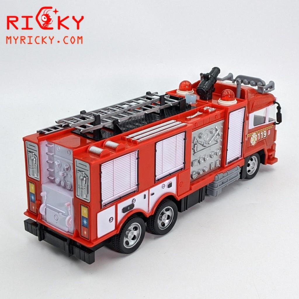 Xe cứu hỏa điều khiển - bắn nước - đèn nhạc
