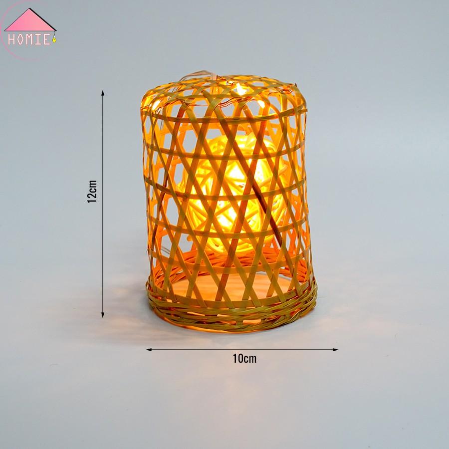 Combo bộ 5 đèn mây tre trang trí độc đáo