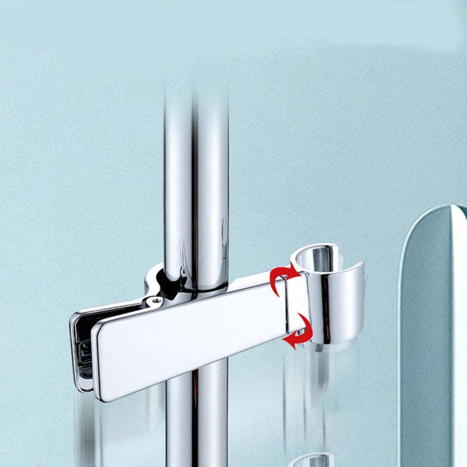 Universal Shower Head Holders Shower Wand Holder Handheld Shower Non Slip Design Head Bracket Holder Bar Bathroom