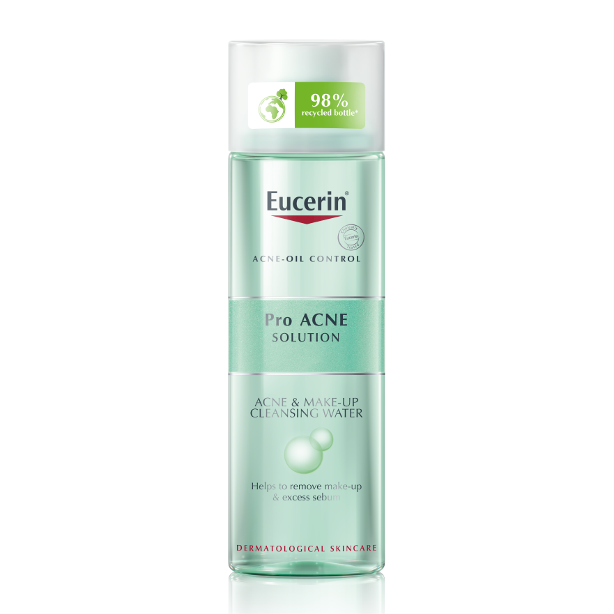 Eucerin Nước Tẩy Trang Cho Da Mụn Proacne Make Up Cleansing Water 200ml