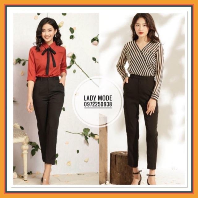 Quần Baggy Công Sở TS, Chất Vải Dày Dặn, Tôn Dáng, Hàng VNXK - LADY MODE