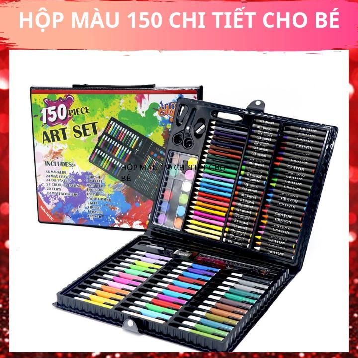 Hộp Màu Thủ Công Cao Cấp 150 Chi Tiết Cho Bé Yêu