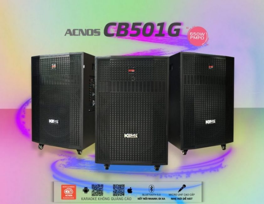 Dàn âm thanh di động ACNOS CB501G