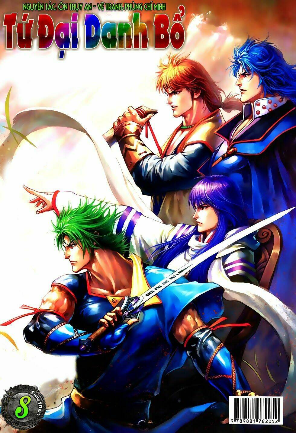 tân tác tứ đại danh bổ chapter 8 1