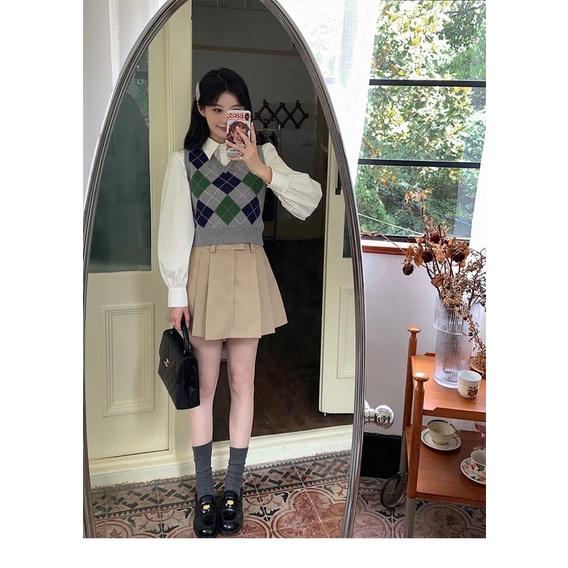 Áo sơ mi tay bồng Hàn Quốc