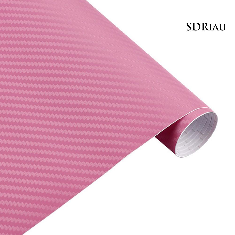 Miếng Dán Trang Trí Nội Thất Xe Hơi 3d Bằng Sợi Carbon