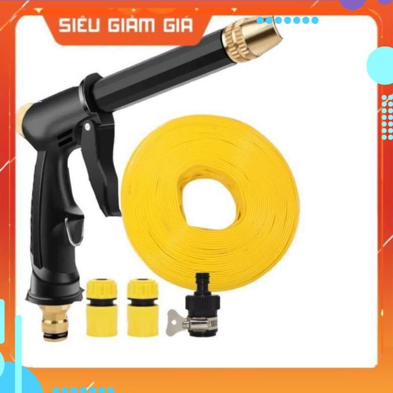 Bộ dây và vòi xịt rửa xe tưới cây tăng áp,vòi xịt rửa,vòi tưới cây 810-2621-1