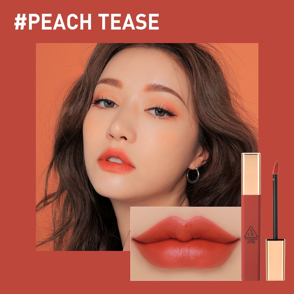 Son Kem Lì 3CE CLOUD LIP TINT Mịn Nhẹ Như Mây