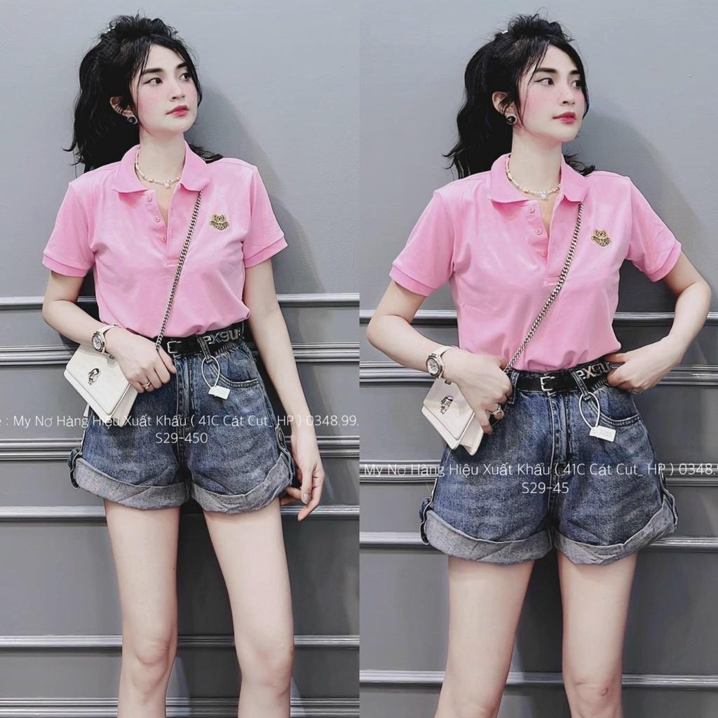 Áo hồng Logo đầu hổ