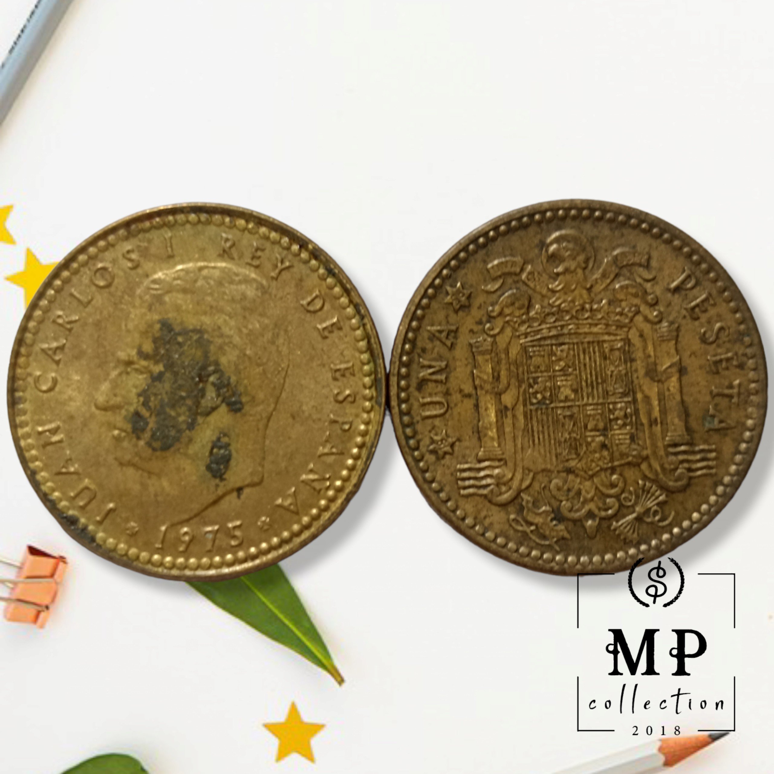 Đồng xu Spain 1 Peseta 1948-1980