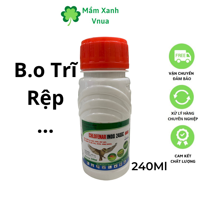 Diệt Bọ Trĩ - Rệp Sáp - Nhện - Đục Thân Chlofenar Indo 240Ml - Siêu Hiệu Quả