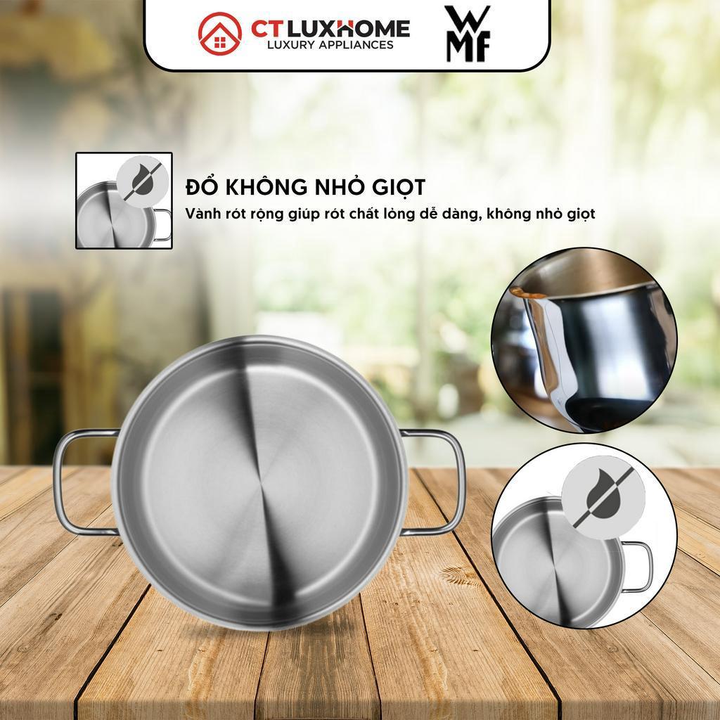 Bộ Nồi DIADEM PLUS 3 Món COOKWARE SET Chất Liệu Thép Không Gỉ Cromargan - 0730036040