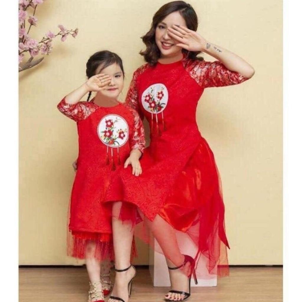 Áo Dài Cách Tân Tay Lỡ Phối Dây Như Ý Mẫu GS02 Thời Trang PONIVA Cao Cấp Cho Ngày Xuân 2021
