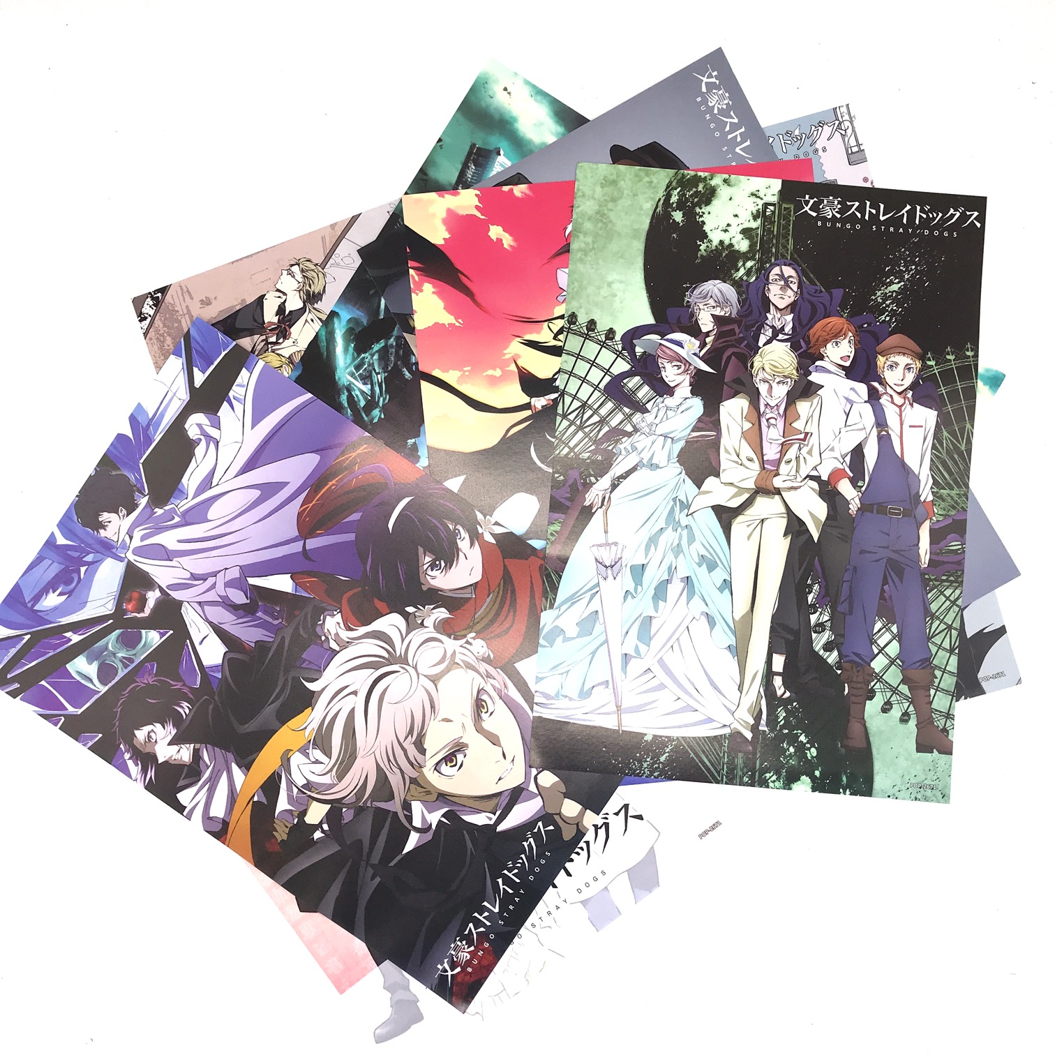 Bộ Poster Bungou Stray Dogs