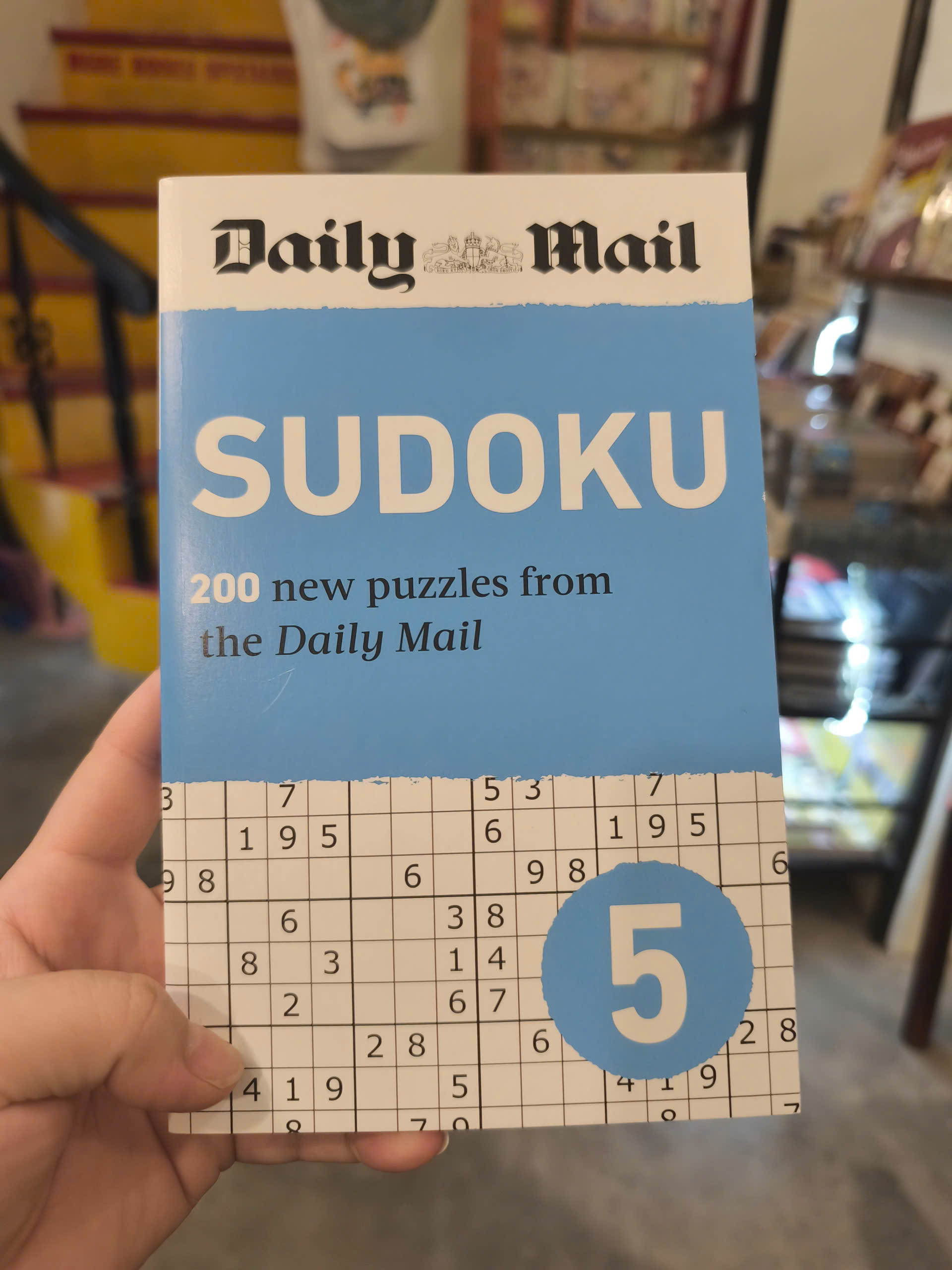 Sách - Sudoku 5 | Games / Ngoại văn Nhập khẩu UK / Trò chơi giải trí