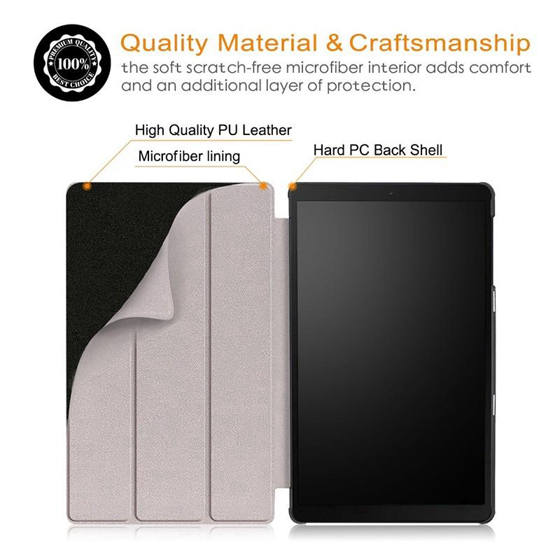 Bao da Ipad khóa từ tính thông minh có giá đỡ cho Samsung TAB A7 10.4inch T500 T505 T507