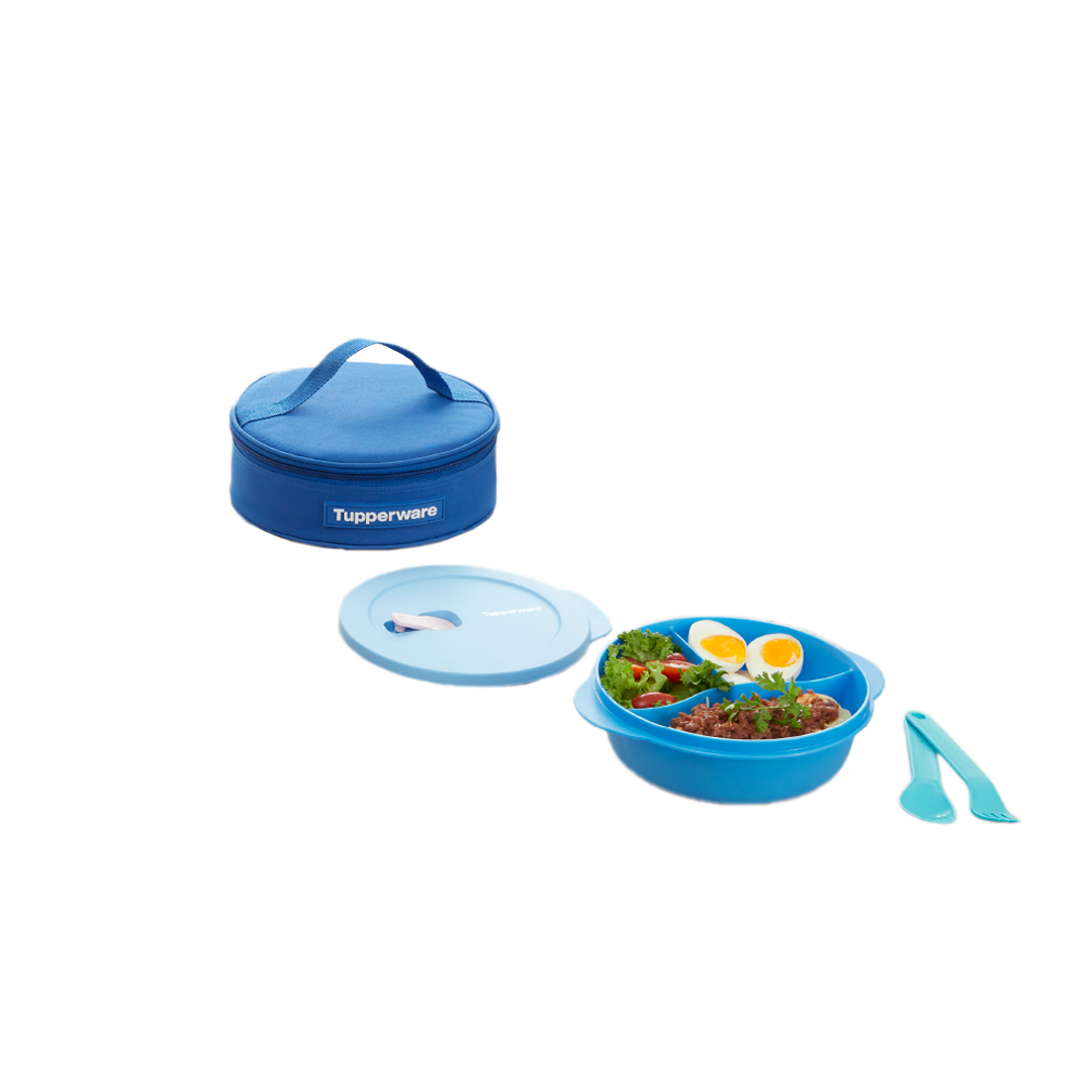 Hộp cơm Tupperware dùng trong lò vi sóng Crystalwave Lunch Set