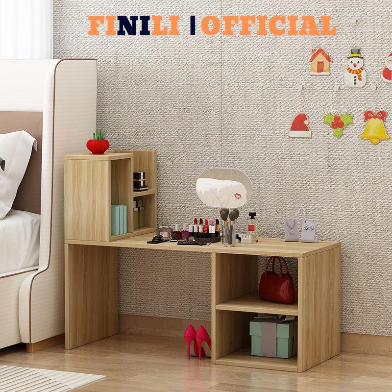 Bàn làm việc trang điểm ngồi bệt FINILI đẹp tiết kiệm không gian FNLO92