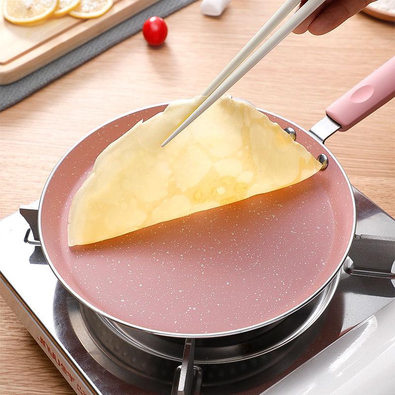 Đảm bảo chất lượng chảo chống dính pan pancake pan trứng hiện vật chảo nhôm ngàn lớp lớp halberd bít tết chảo rán bếp từ chảo không khói dầu