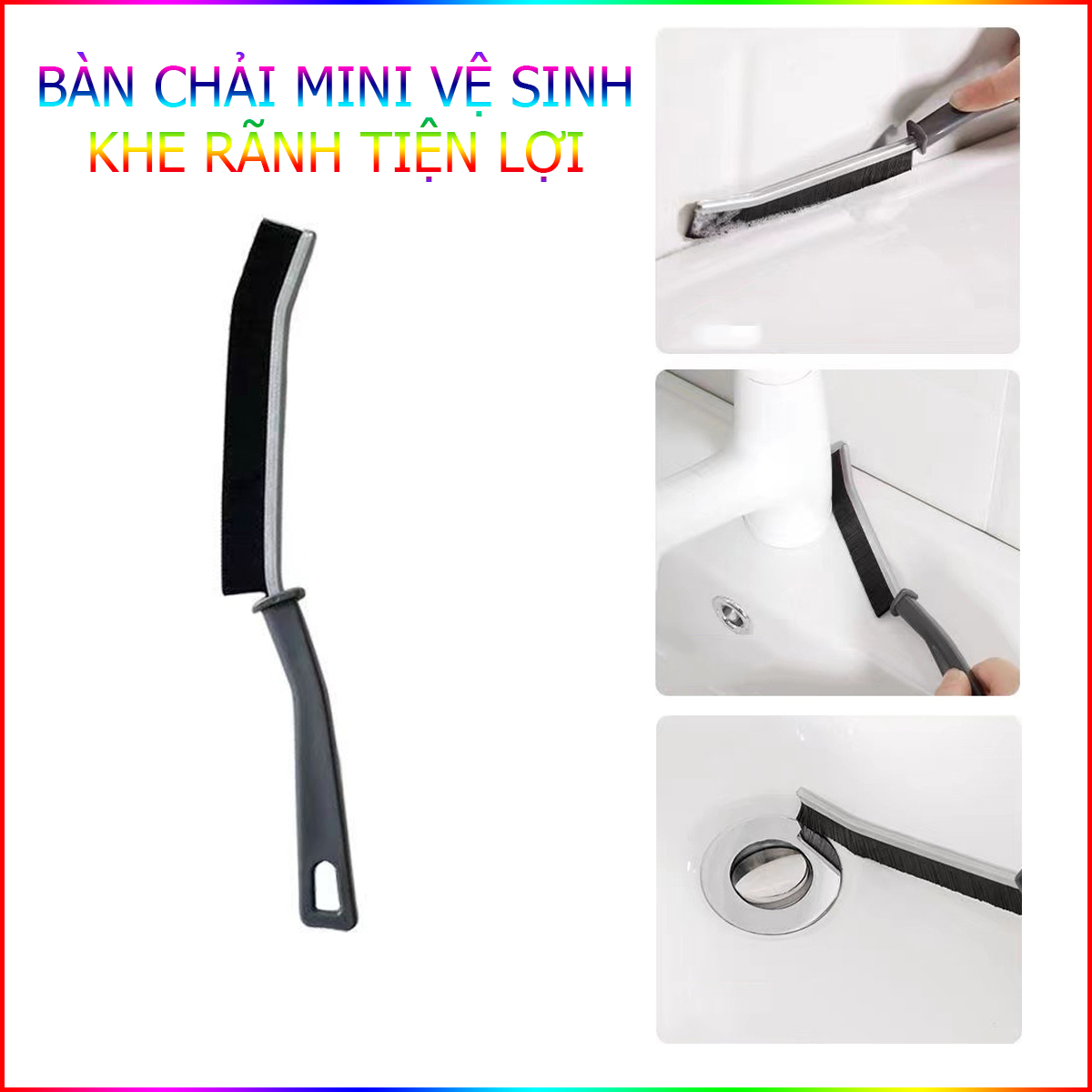 Bàn Chải Vệ Sinh Khe Hở Góc Chết Đa Năng