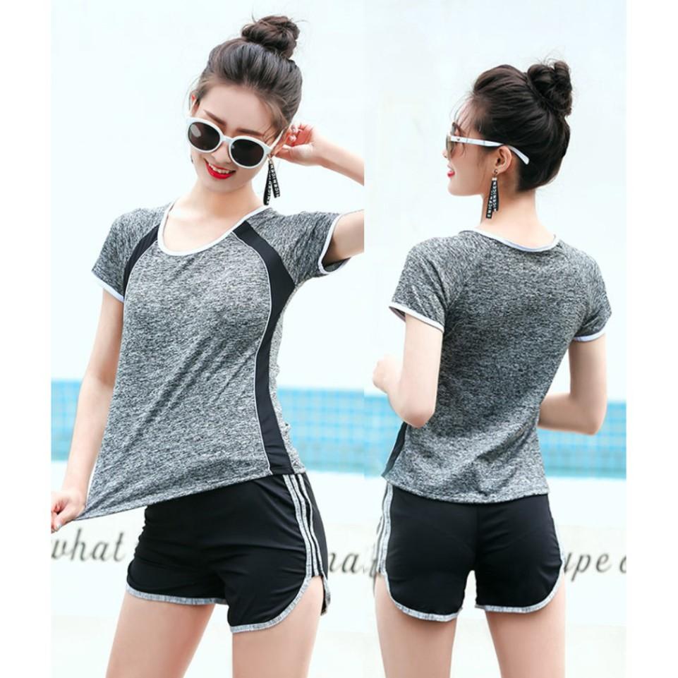 Đồ Bơi Hai Mảnh Kiểu Dáng Thể Thao Che Bụng AT125 Shop Mây - Bikini Áo Tắm Bộ Bơi