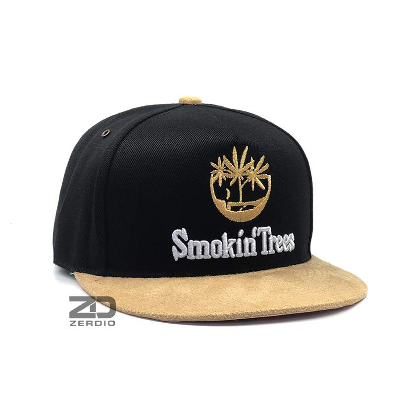 Nón hiphop, Mũ snapback nam nữ Smokin đen phong cách cá tính