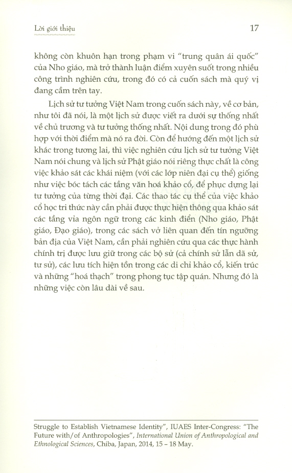 Lịch Sử Tư Tưởng Việt Nam Và Phật Giáo Trong Lịch Sử Tư Tưởng Việt Nam (Bìa mềm)