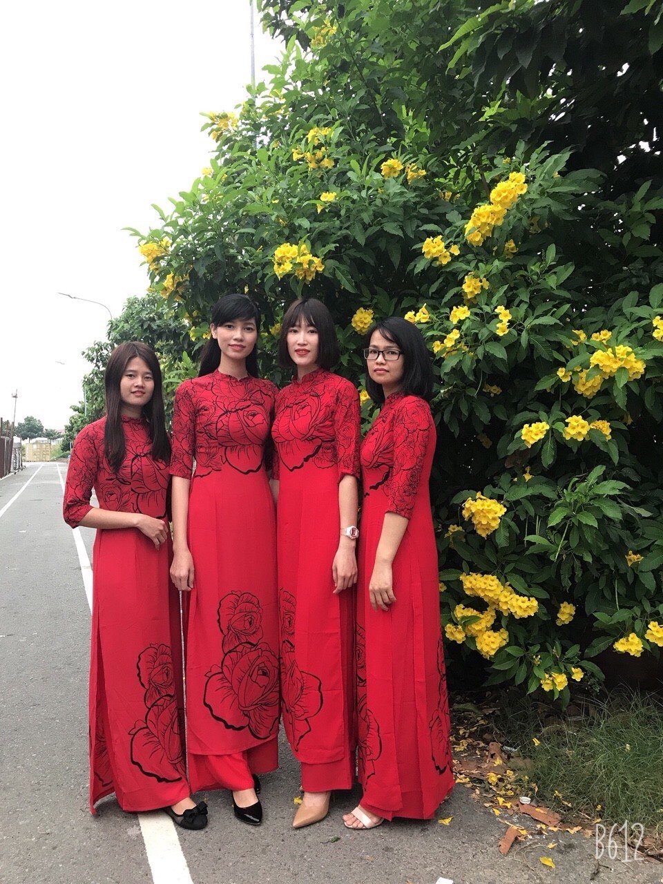 ÁO DÀI IN HỌA TIẾT HOA 3D KÈM QUẦN- BY2072 CÓ SIZE LỚN