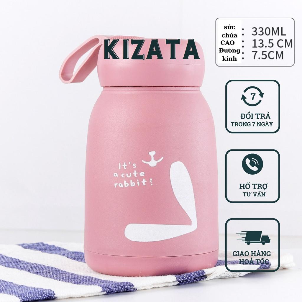 Cốc Thủy Tinh Hai Lớp Hình Thỏ Cute Ngộ Nghĩnh LT01