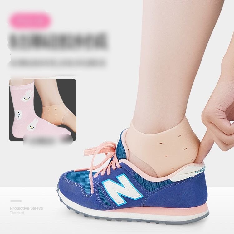 Combo 2 miếng lót gót chân cao su mềm cho nam và nữ ,bảo vệ gót chân ,cổ chân ,chống nứt gót , khi mang giày , thể thao ,thoáng khí