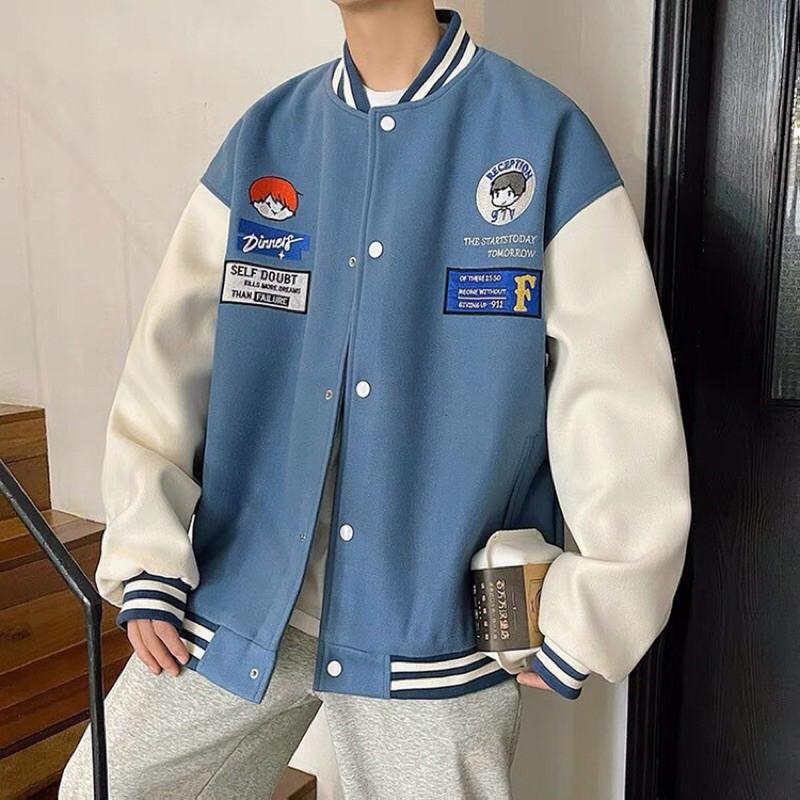 Áo khoác cadigan nam nữ in hai mặt người chất nỉ ngoại form dưới 70kg