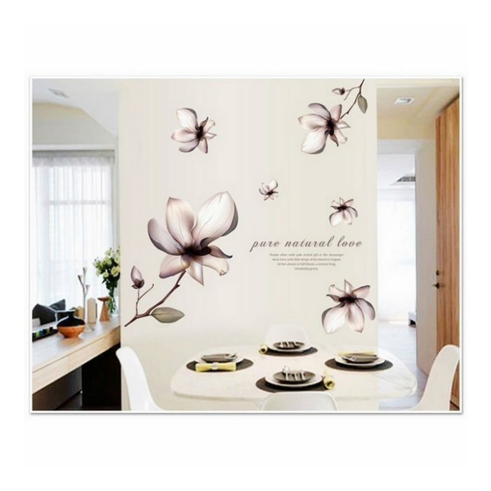 Decal Dán Tường Hoa Đào Trắng PK125