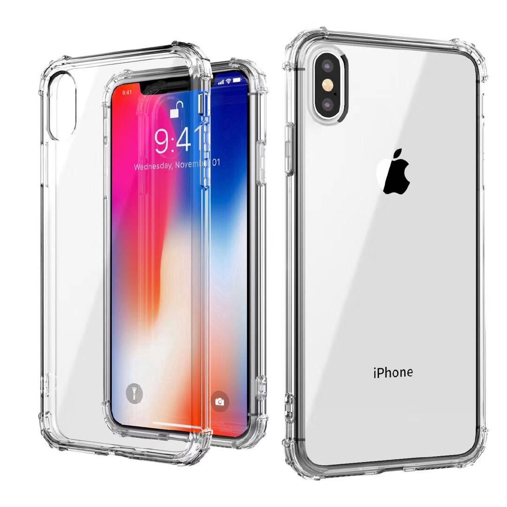 Ốp Lưng Dẻo Chống Sốc Phát Sáng Cho iPhone X/XS Dada (Trong Suốt) - Hàng Chính Hãng