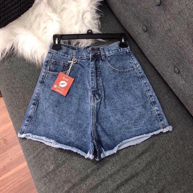 Quần short thái lưng cao- hình thật shop chụp