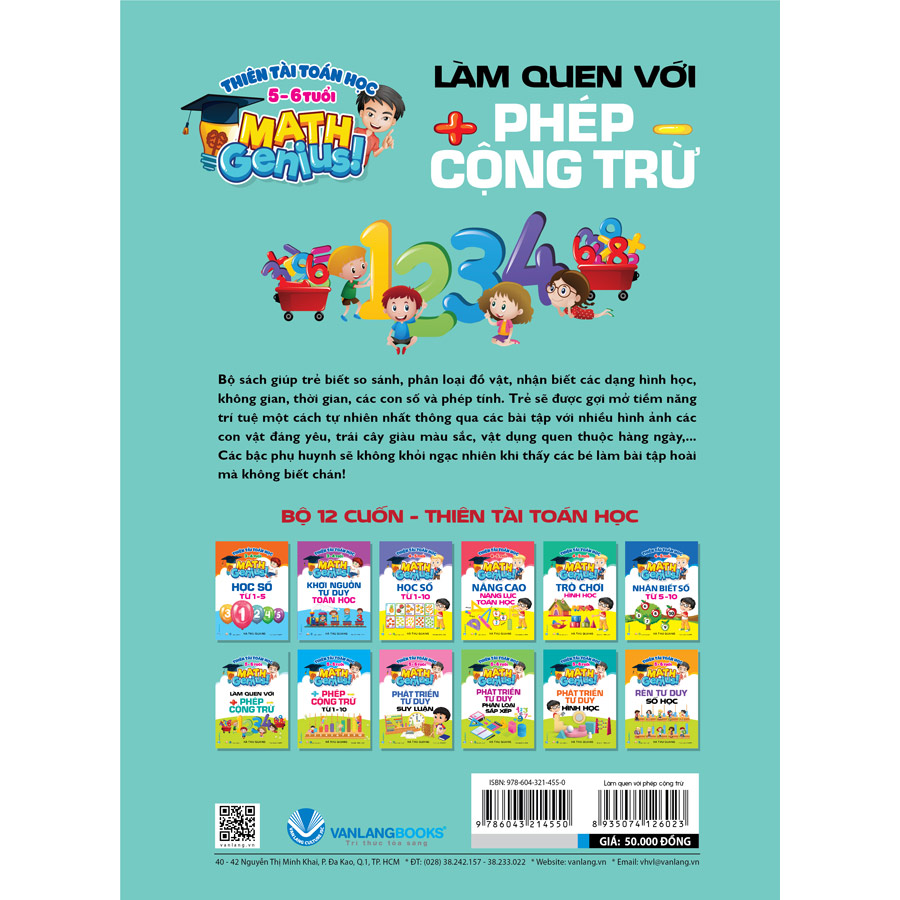 Thiên Tài Toán Học - Làm Quen Với Phép Cộng Trừ