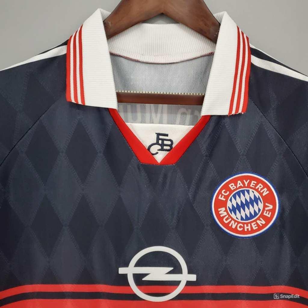 Áo Bóng Đá Retro Bayern Munich 1997 - Sân Nhà bản cao cấp vải Cotton Polyester