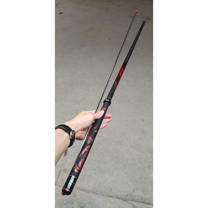 Cần câu tay Redwolf 5H dài 7m2 Đại phong siêu nhẹ + khoẻ cần tải cá 12kg y hình