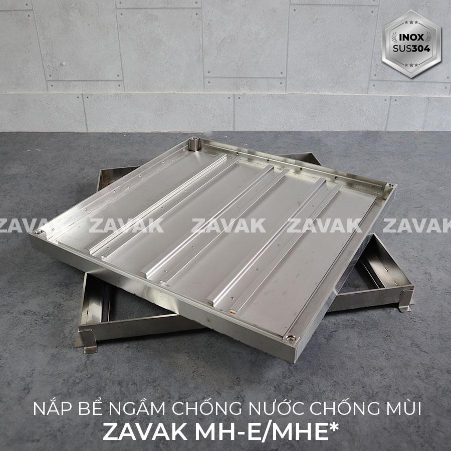 Nắp bể ngầm Zavak Inox 304. MHE 700x700