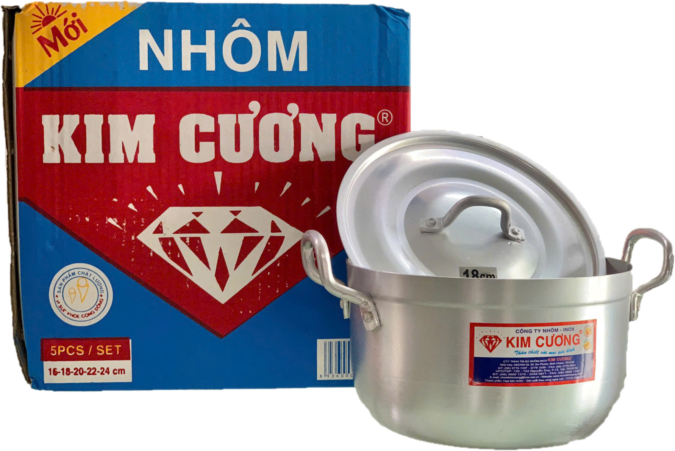 Bộ Nồi Thái Xi 5 cao cấp
