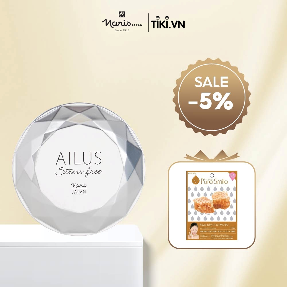 Phấn Phủ Ailus Stress Free Face Powder 12g