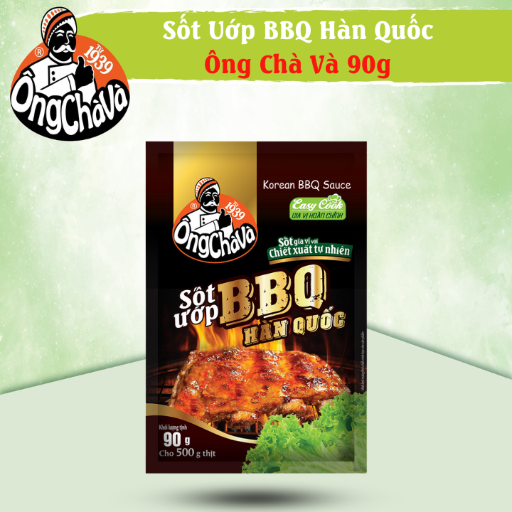 Sốt Ướp BBQ Hàn Quốc Ông Chà Và 90gr