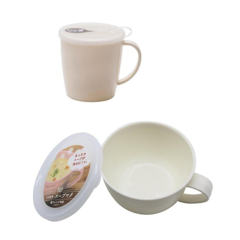Combo cốc đựng súp/cháo và cốc nước có nắp cho bé