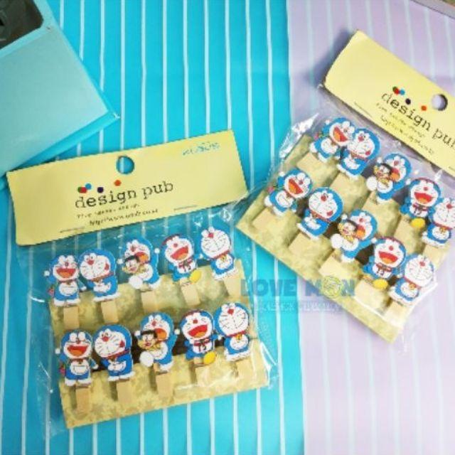 KẸP GỖ DOREMON DORAEMON KÈM DÂY THỪNG DỄ THƯƠNG