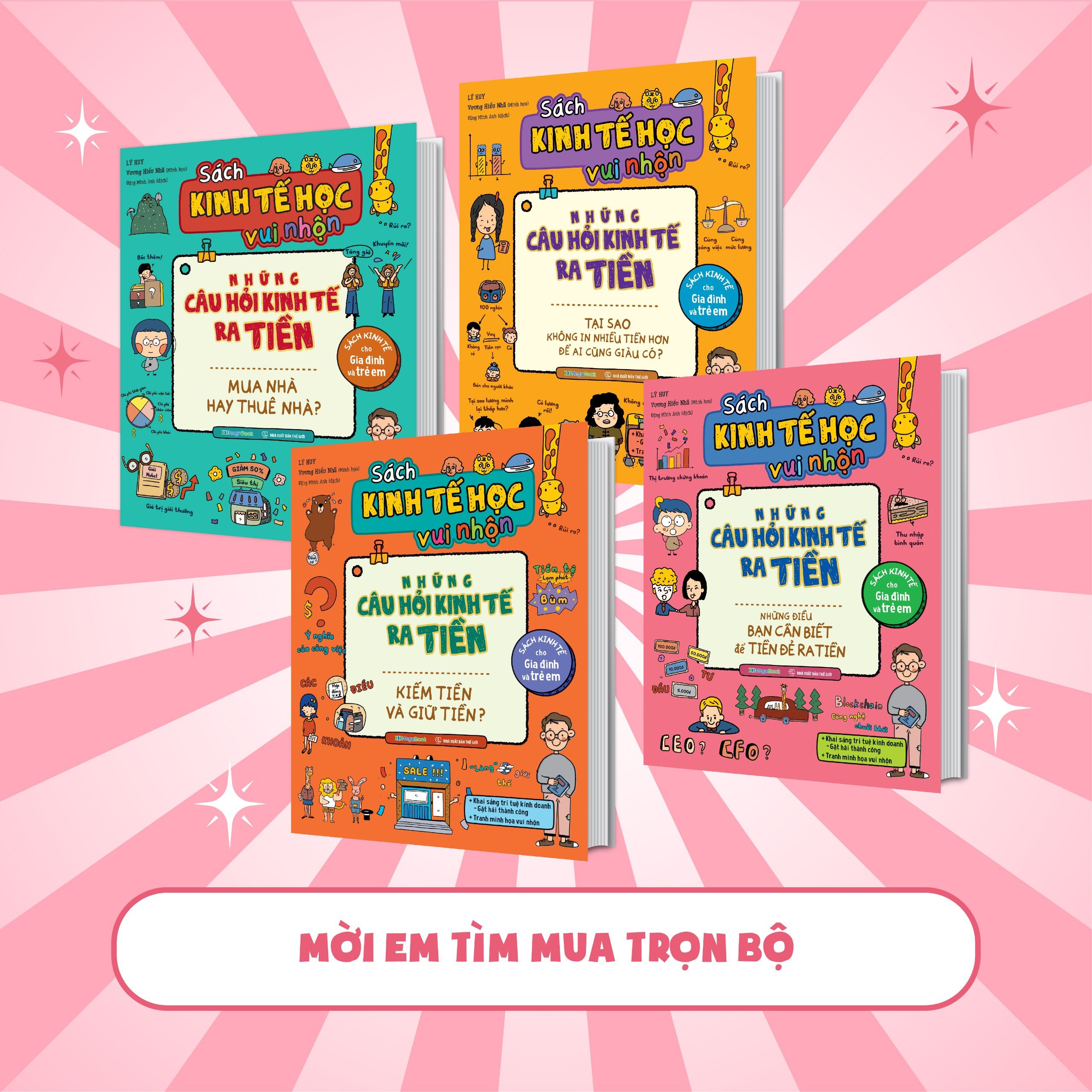Sách Kinh Tế Học Vui Nhộn - Những Câu Hỏi Kinh Tế Ra Tiền