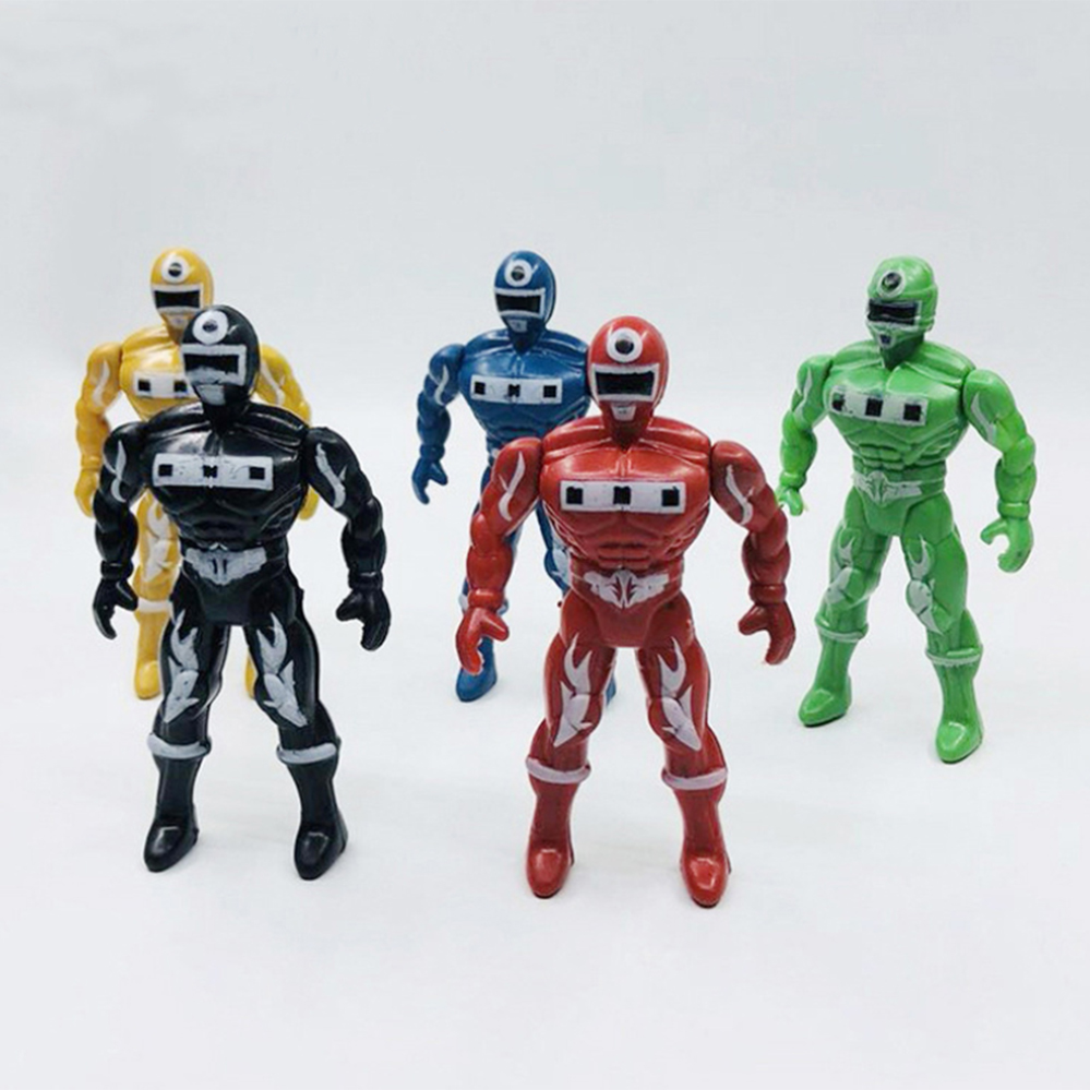 Bộ đồ chơi mô hình 5 siêu nhân Robot cho bé trai